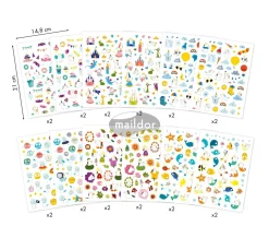 Best maildor Sticker-Buch "Magie"
