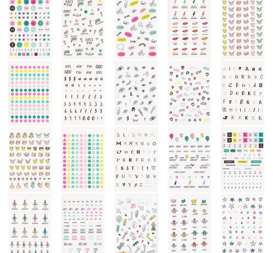 New Rico Design Stickerbuch "Super Cool Stickers"