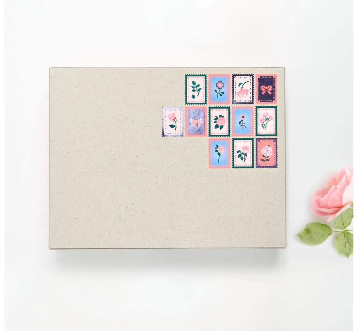 Discount Rico Design Stickerrolle "Briefmarken"
