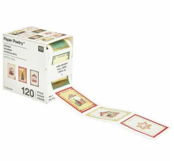 Best Rico Design Stickerrolle "Briefmarken Weihnachtspost"