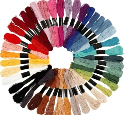 Discount creativ company Stickgarnset "Sortierte Farben"