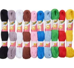 New folia Sticktwist "Basic", 10 Döckchen à 40 m