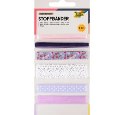 New folia Stoffbänder-Mix "Sweet Bouquet"