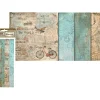 Hot Stamperia Stoffpaket "Around the World"