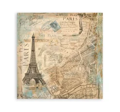 Hot Stamperia Stoffpaket "Around the World"