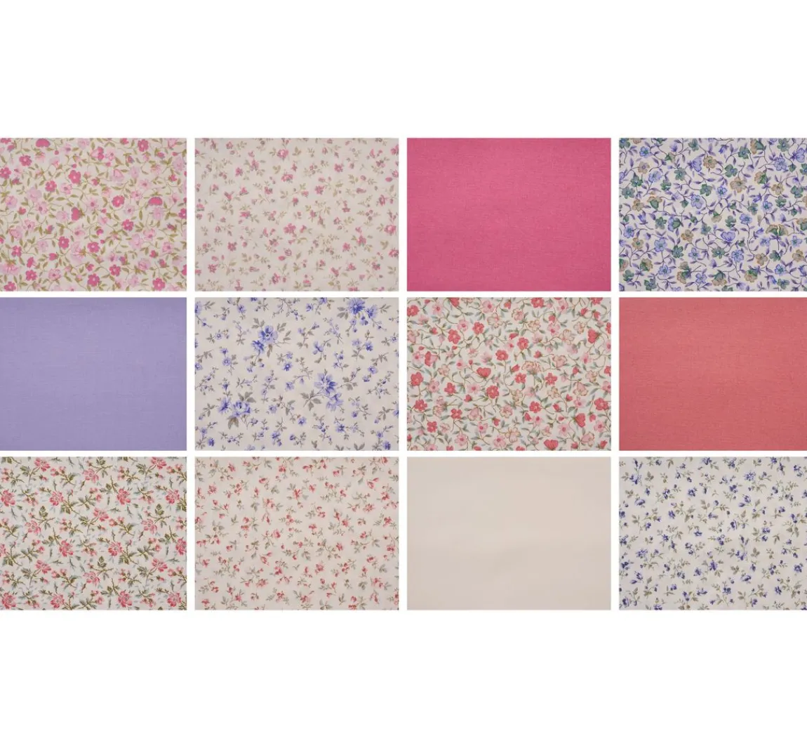 New Westfalenstoffe Stoffpaket "Mille Fleurs"