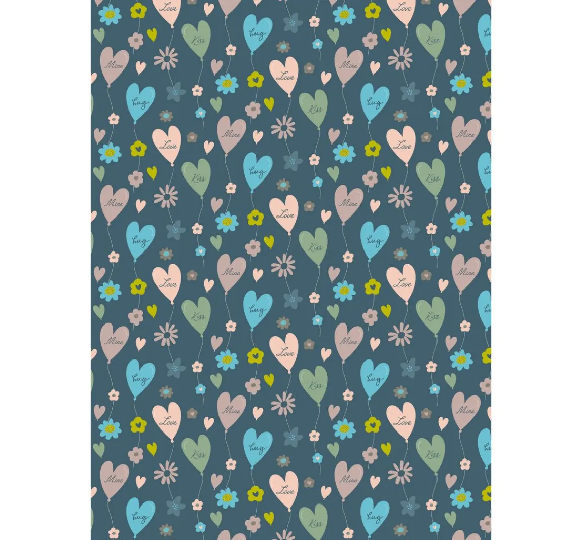 Clearance stafil Stoffpaket Patchy "Hearts and Flowers"