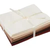 Best stafil Stoffpaket Patchy Uni "Natur-Braun"