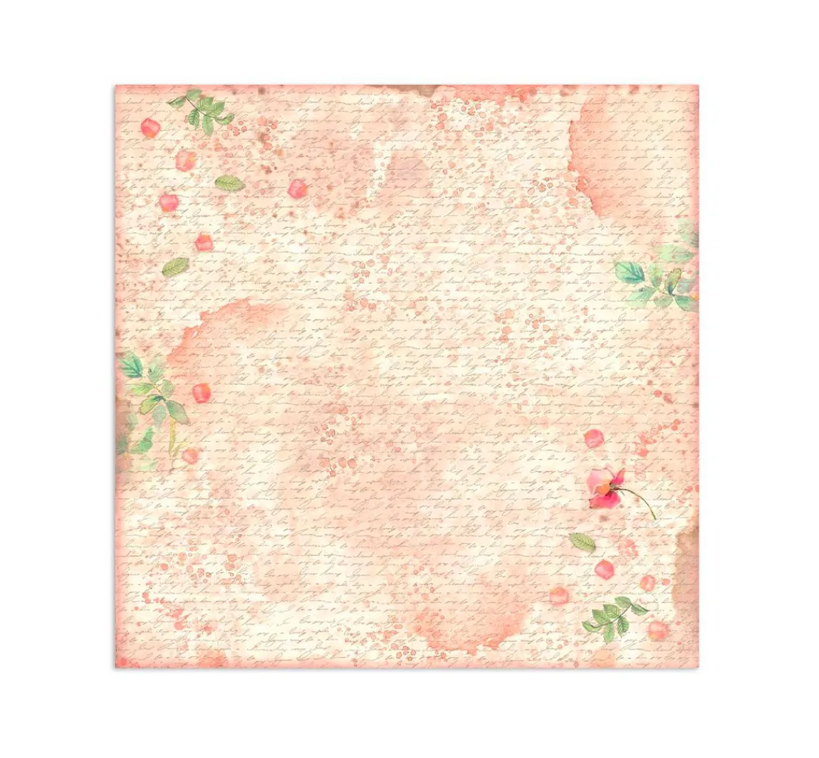 Stamperia Stoffpaket "Rose Parfum"