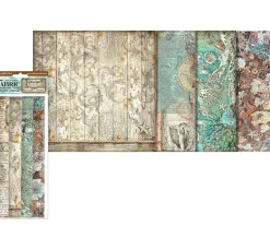 New Stamperia Stoffpaket "Songs of the Sea"