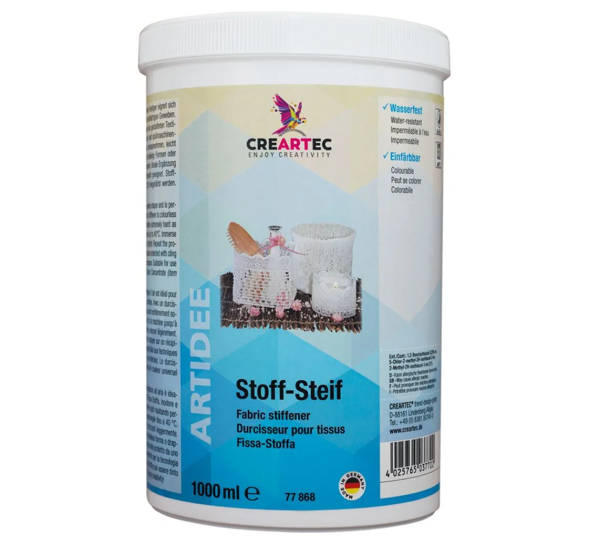 New CREARTEC Stoff-Steif
