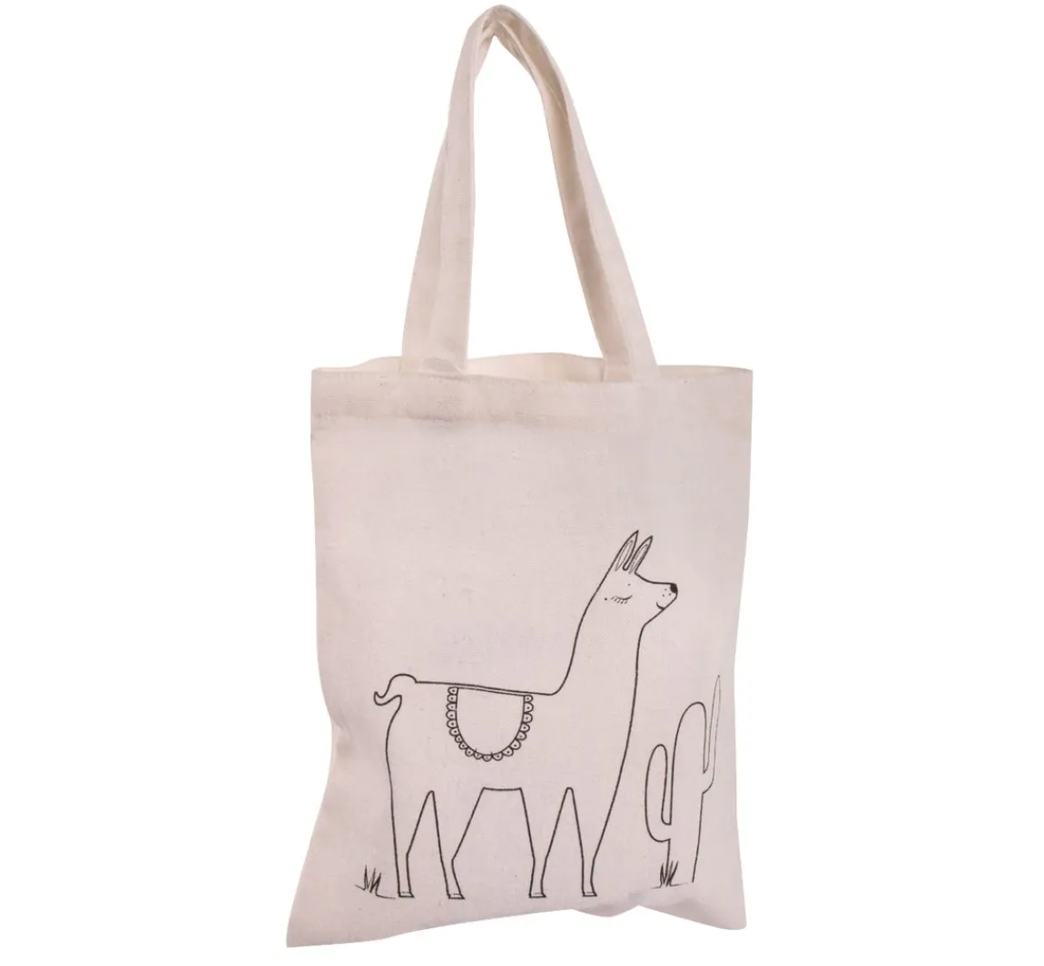 Online Rayher Stofftasche "Lama"
