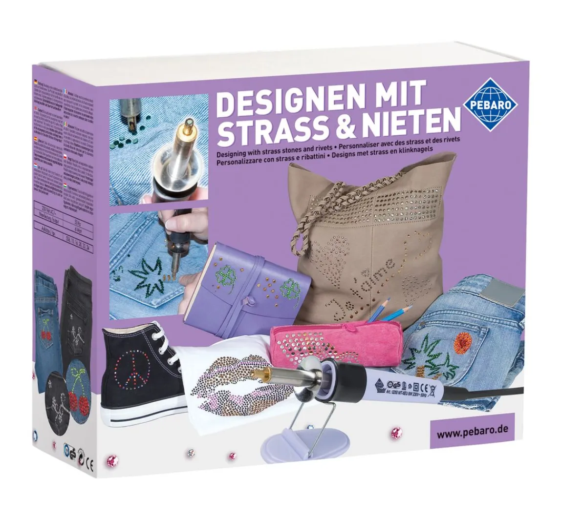 Discount PEBARO Strass-Stein-Applikator "Komplett-Set"