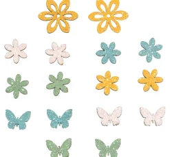 Outlet Rayher Streuteile Blume und Schmetterling "Franca"