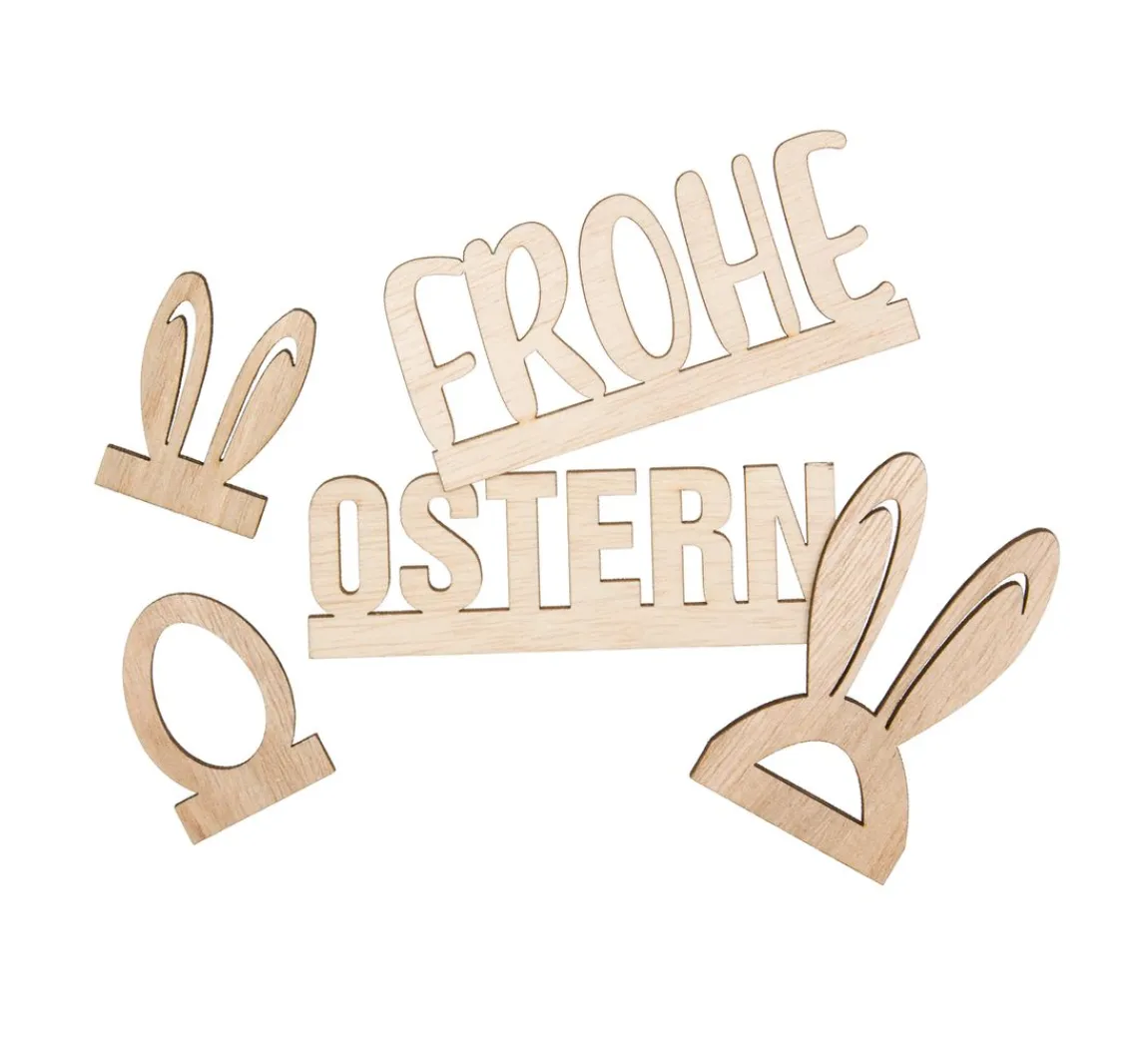 Discount HALBACH Streuteile "Frohe Ostern"