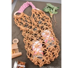 Hot HALBACH Strickschlauch aus Papiergarn, 30m