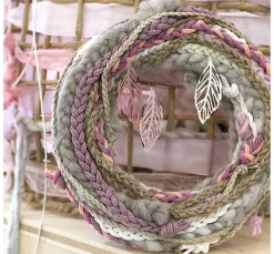 Hot HALBACH Strickschlauch aus Papiergarn, 30m