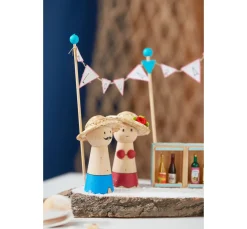 VBS Strohhütchen »Natur«, 3 Stück