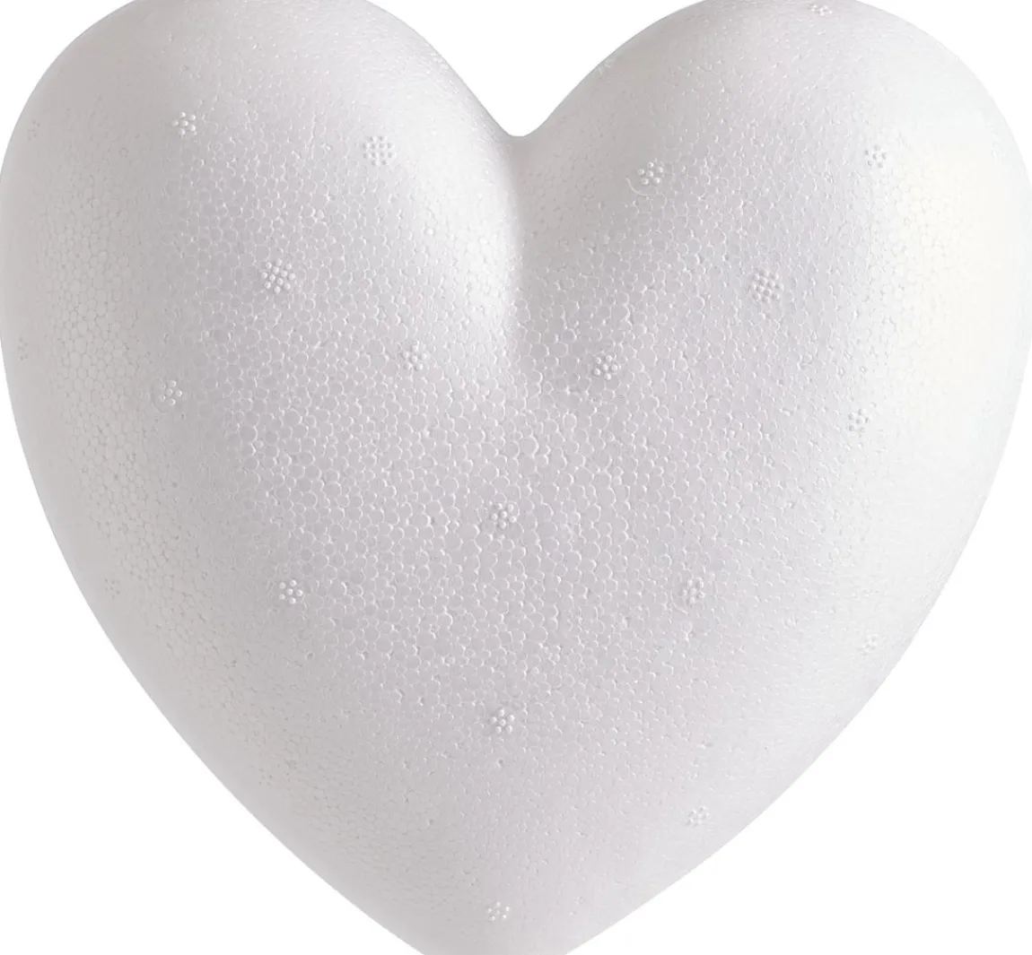 Clearance VBS Styroporformen Herzen, 15 cm