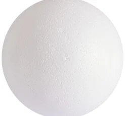 Best VBS Styroporkugel, Ø 15 cm, 2-teilig