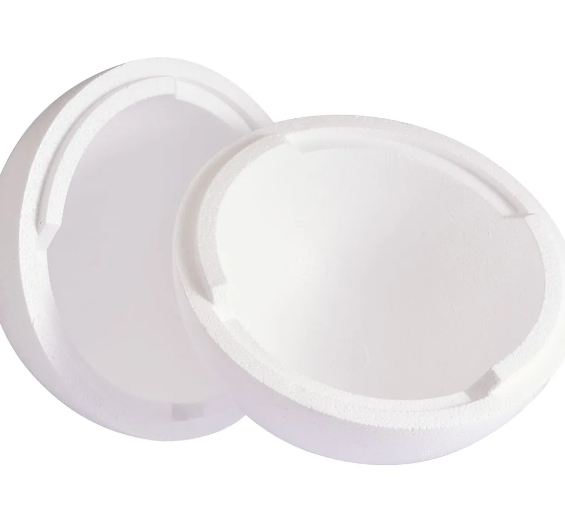 Discount VBS Styroporkugel, Ø 20 cm, 2-teilig