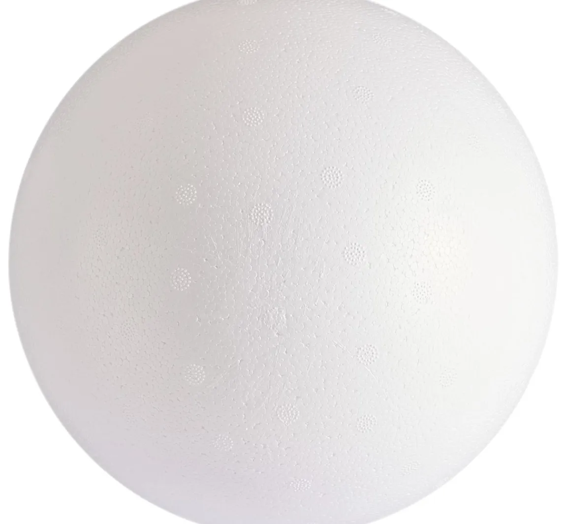 Discount VBS Styroporkugel, Ø 20 cm, 2-teilig