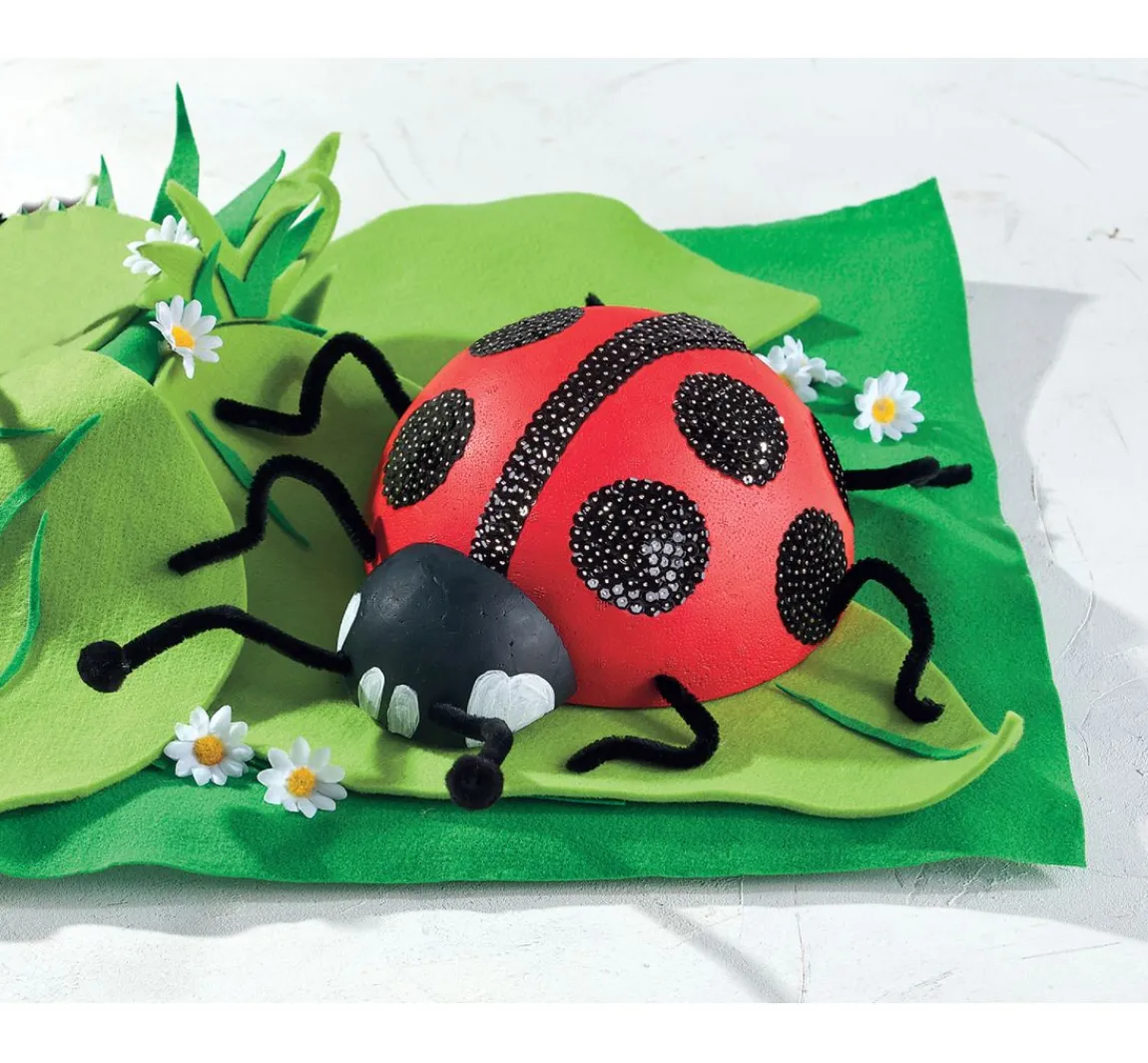 Discount VBS Styroporkugel, Ø 20 cm, 2-teilig