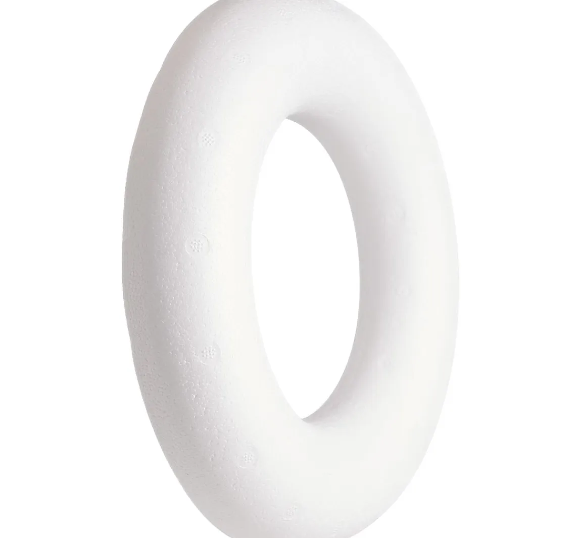 Best VBS Styroporring flach, (Römer), Ø 22 cm