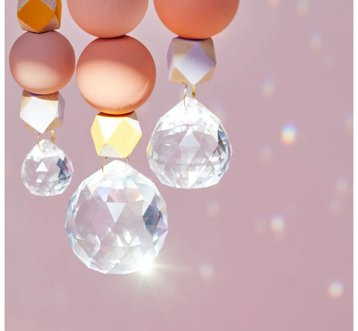 Online folia Suncatcher "Crystals"