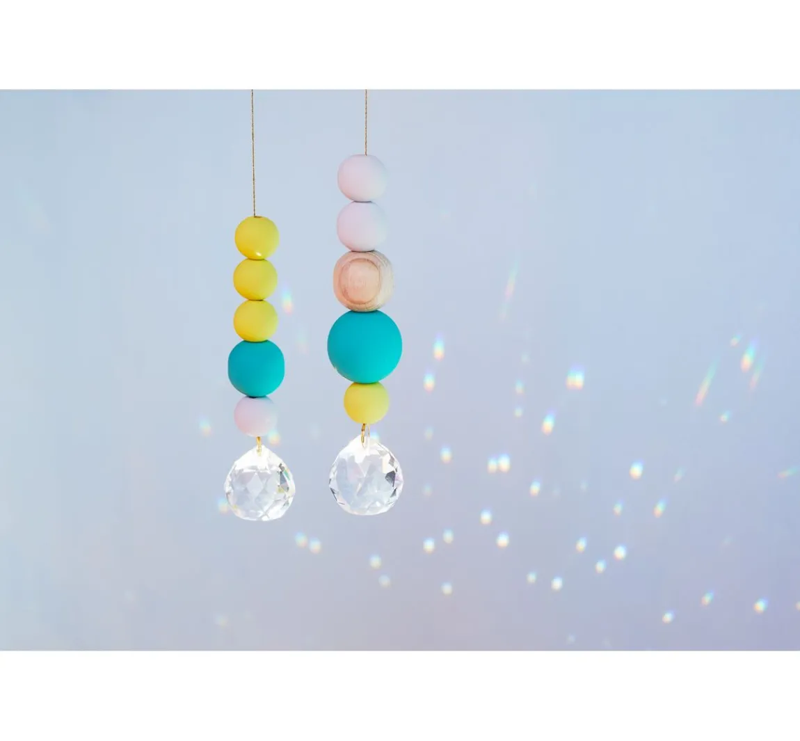Online folia Suncatcher "Crystals"