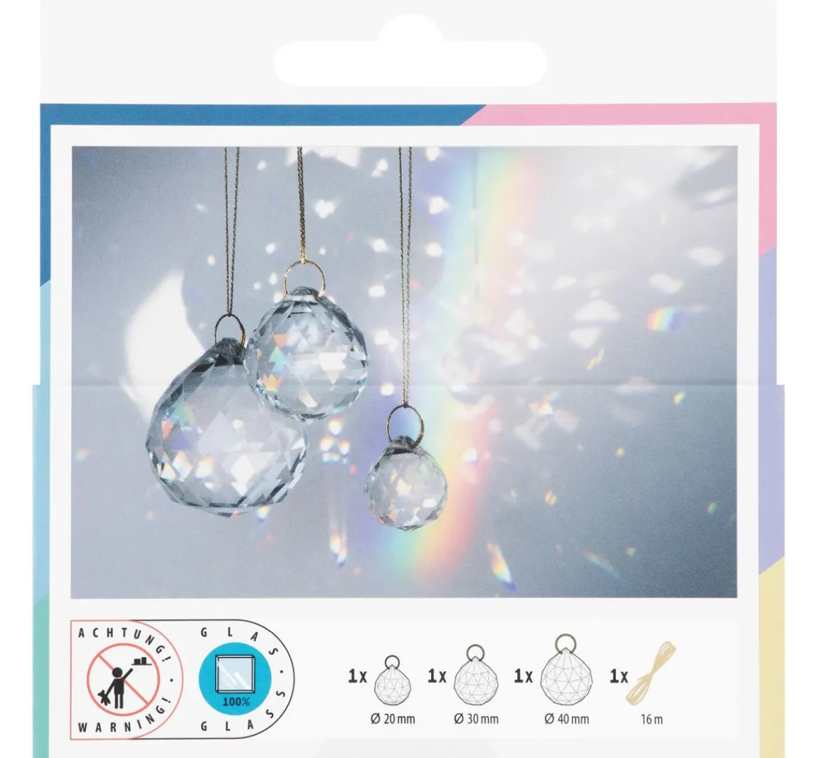Online folia Suncatcher "Crystals"