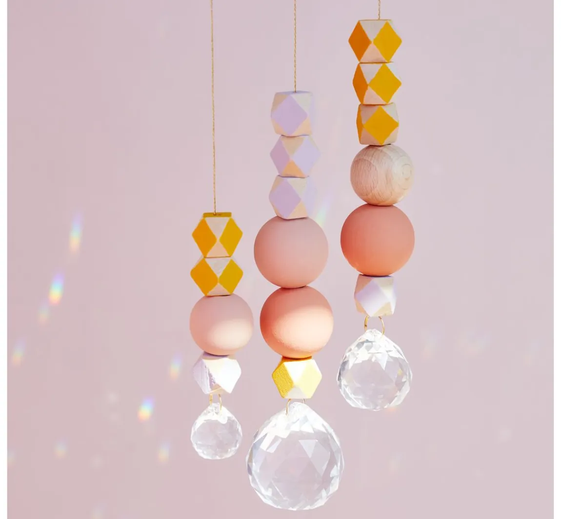 Online folia Suncatcher "Crystals"