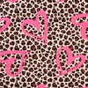 Outlet VBS Marktplatz Sweat-Stoff Neon Print "Leopard mit Herz"