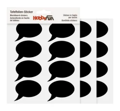 HobbyFun Tafelfolien-Sticker "Sprechblase"