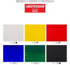 Online AMSTERDAM Talens Acrylfarben-Set 