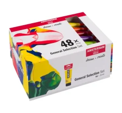Best AMSTERDAM Talens Acrylfarben-Set "General Selection 48"