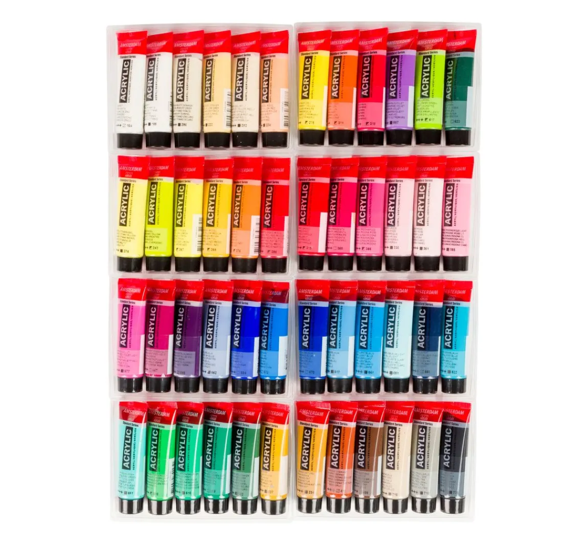 Best AMSTERDAM Talens Acrylfarben-Set "General Selection 48"
