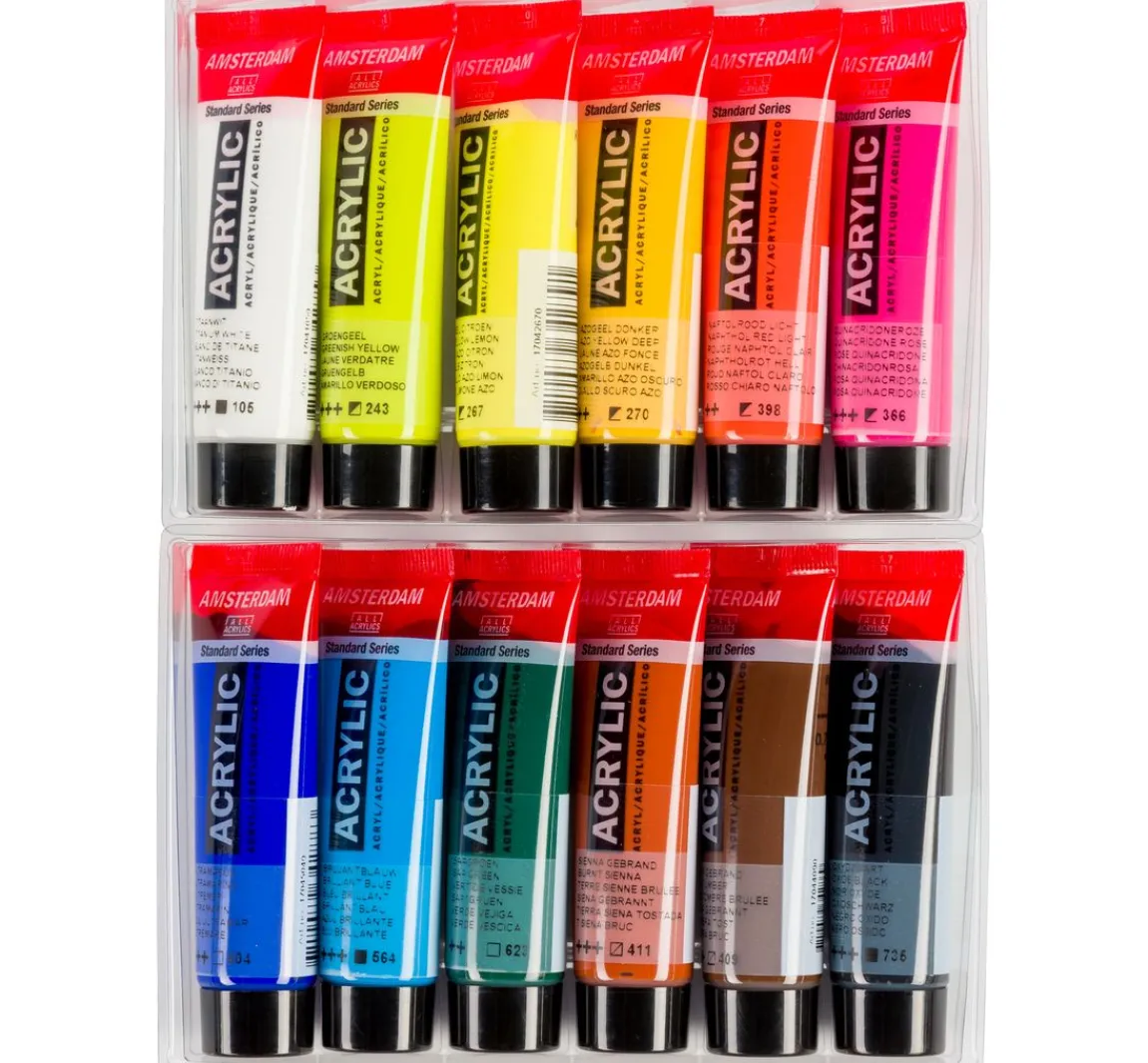 Discount AMSTERDAM Talens Acrylfarben-Set "Landschaft"