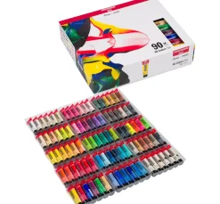 Hot AMSTERDAM Talens Acrylfarben-Set "General Selection 90"