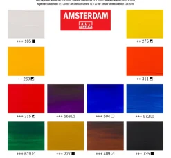 New AMSTERDAM Talens Acrylfarben-Set