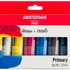 Discount AMSTERDAM Talens Acrylfarben-Set "Primär"