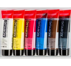 Discount AMSTERDAM Talens Acrylfarben-Set "Primär"