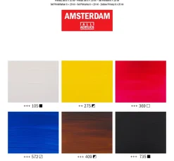 Discount AMSTERDAM Talens Acrylfarben-Set