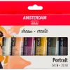 Hot AMSTERDAM Talens Acrylfarben-Set "Portrait"