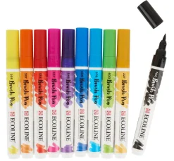 Discount Talens Ecoline Brush Pen Set "10 Farben"