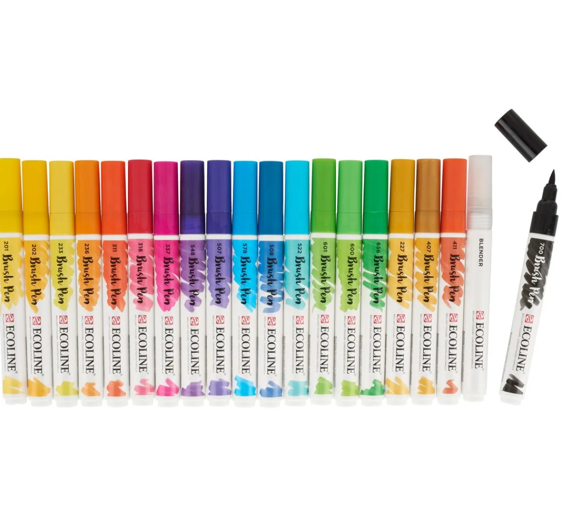 Outlet Talens Ecoline Brush Pen Set "20 Farben"