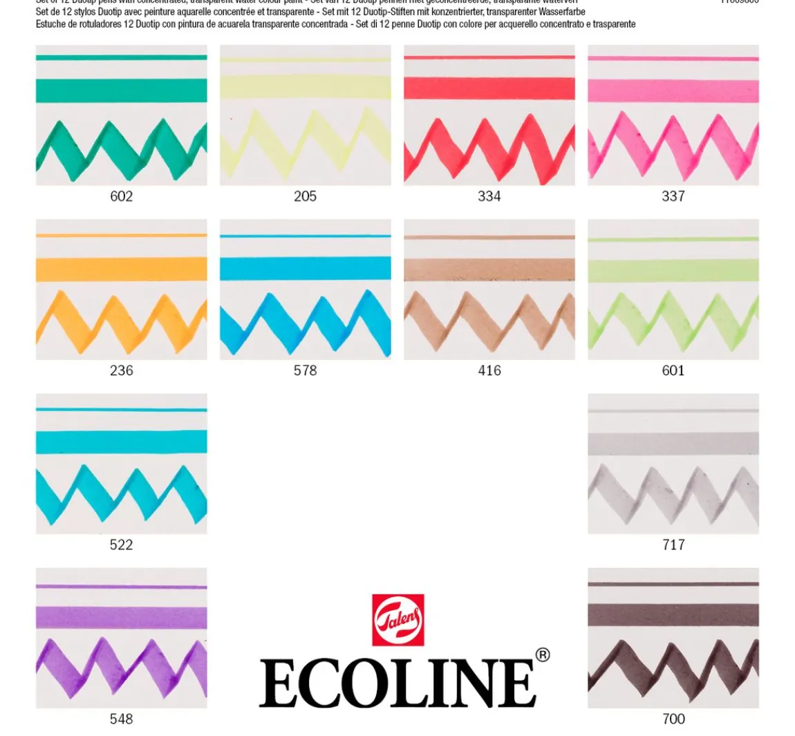 Discount Talens Ecoline Duotip "Basis-Set"