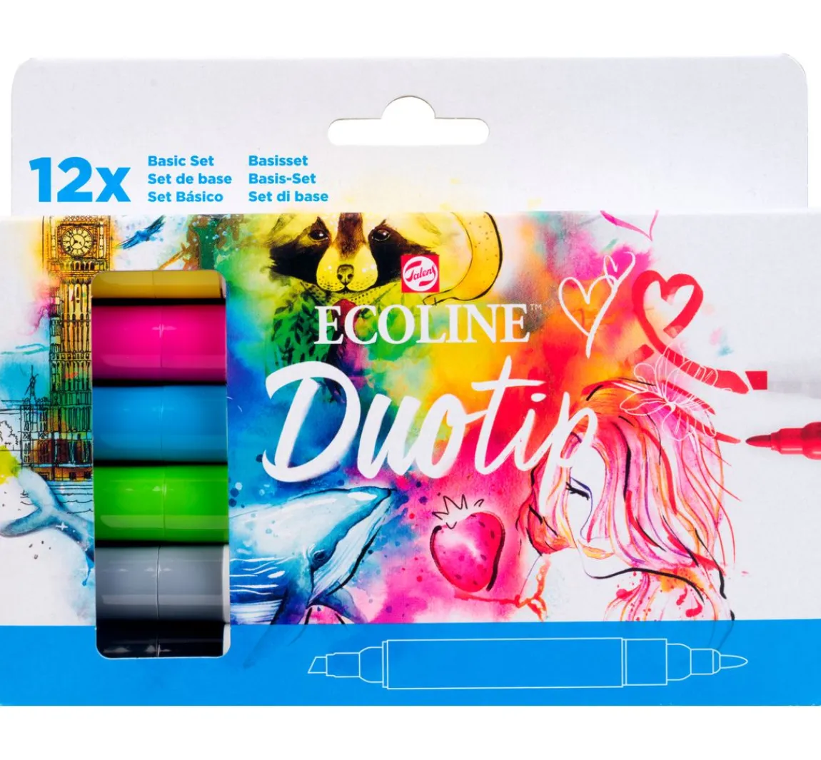 Discount Talens Ecoline Duotip "Basis-Set"