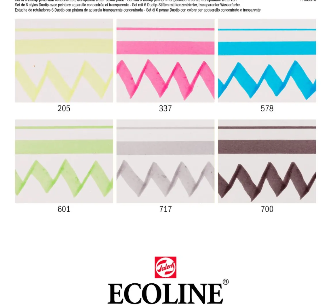 Discount Talens Ecoline Duotip "Basis-Set"