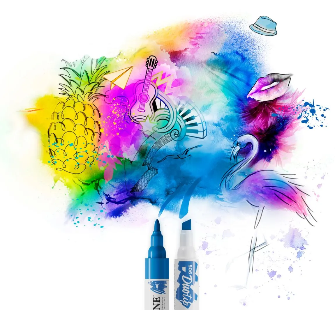 Clearance Talens Ecoline Duotip "Botanik-Set"